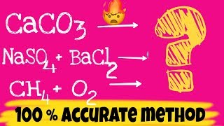 Find the PRODUCT of any CHEMICAL REACTION  How to find product side of reaction [upl. by Eenot17]