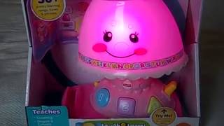 Fisher price laugh and learn my pretty learning lamp [upl. by Egrog]