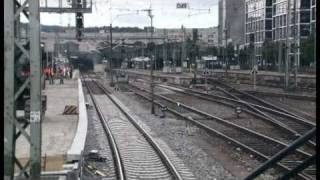 Stuttgart 21 Gleisvorfeldarbeiten  ICE HauptbahnhofAbstellbahnhof [upl. by Eupheemia]