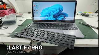 TECLAST F7 PRO LAPTOP KEYBOARD REPLACEMENT [upl. by Kliment17]