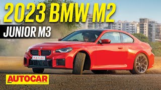 2023 BMW M2 review  The junior M3  First Drive  Autocar India [upl. by Felt131]