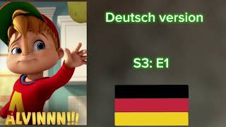 Deutsch version song S3 E1 Alvinnn And the chipmunks [upl. by Eahcim]