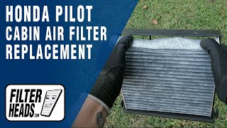 How to Replace Cabin Air Filter 2016 Honda Pilot  AQ1058C [upl. by Landmeier]