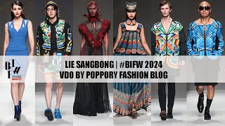 LIE SANGBONG  Bangkok International Fashion Week 2024  VDO BY POPPORY [upl. by Alsworth571]