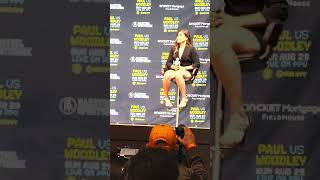 Amanda Serrano vs Yamileth Mercado in LA press conference [upl. by Eidoj863]