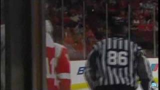 Johan Franzen Rips Out Patrick Kanes Mouthguard [upl. by Dahlia310]