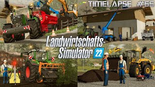 BAU einer BAYRISCHEN HALLE mit ZWEI ETAGEN 💪🏗️🏠 Ein FENDT 728 Vario GEN7🚜💨 LS22  Timelapse 65 [upl. by Heathcote47]