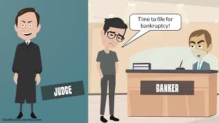 Insolvency vs Default vs Bankruptcy Three Terms Defined Explained and Compared in One Minute [upl. by Ahsieket]