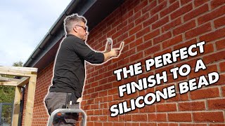 How To Get The Perfect Finish To A Silicone Sealant Bead [upl. by Sugihara110]