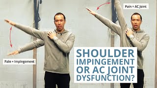 4 Tests to Differentiate Shoulder Impingement and AC Joint Dysfunction [upl. by Zosima]