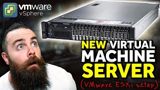 i bought a new SERVER VMware ESXi Setup and Install [upl. by Ximena576]