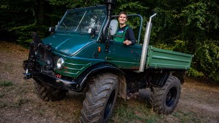 Unimog 406 Agrar Cabrio im Wald  Unimog Vorstellung [upl. by Yarg312]