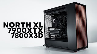 Fractal North XL Build High Performance Gaming PC [upl. by Idette]