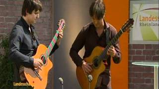 Guitar Percussion Katona Twins German TV [upl. by Sitto490]