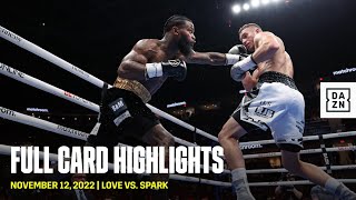 FULL CARD HIGHLIGHTS  Montana Love vs Stevie Spark [upl. by Adnileb]