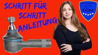 SPURSTANGENKOPF WECHSELN  PRÜFEN 🔹 SCHRITT FÜR SCHRITT ANLEITUNG 🔹 TUTORIAL 🔹 MITSUBISHI LANCER [upl. by Okomot]