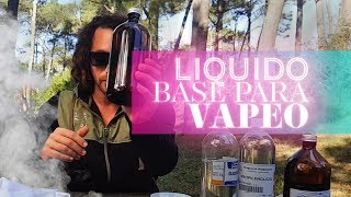 Como Hacer Líquido Base para Vapear  ELiquid  Vaping  Alquimia  🌬️ [upl. by Ahsayn721]