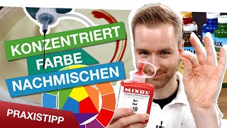 Farbe nachmischen ‒ so geht’s zum Wunschfarbton [upl. by Criswell63]