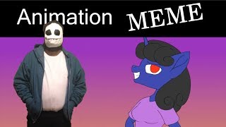 Animation Meme Review MLP Sans and Decent Animation [upl. by Korman]