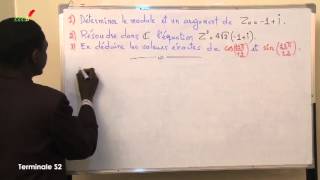 Exercices  Terminale  Mathématiques  Nombres Complexes et Racine Nième 01 [upl. by Diad269]