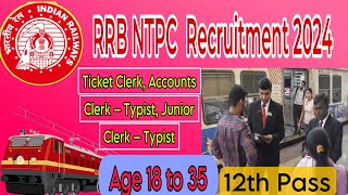 Railway Recruitment Board RRB  Commercial Accounts Clerk Trains Clerk  Junior Clerk [upl. by Lynde]