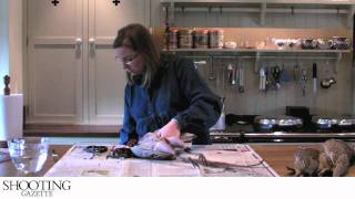 How to pluck and prepare a pheasant  Amy Willcock [upl. by Netsriik]