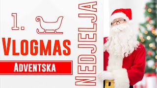 Vlogmas Nr3 2023  1Adventska nedjelja provedena na putu  Keramicar i večeras u našoj 🏠 [upl. by Ysset]