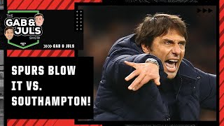 How ANGRY should Antonio Conte be after Tottenham’s loss to Southampton  ESPN FC [upl. by Neggem]