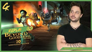 BEYOND GOOD amp EVIL 20th ANNIVERSARY  LETS PLAY  PART03 REPLAY TWITCH [upl. by Refannej821]