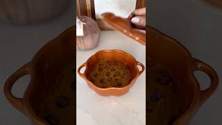 Singleserve chocolate chip pumpkin bread🎃🍫pumpkin baking asmr fallrecipe cozy trending yum [upl. by Jotham]