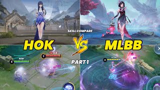 Mobile Legends Bang Bang VS Honor Of King Skill Battle Ultra HD 2024 Part 1 [upl. by Llebanna]