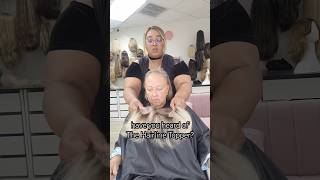 The Hairline Topper Tutorial hairline hairtopper recedinghairline thinhairsolutions [upl. by Akimet]