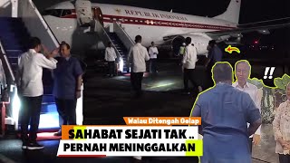 Haru Presiden Prabowo Capek Datang P Jokowi Gelap2 Antar Smp PesawatLuarbiasa Persahabatan Mereka [upl. by Naiviv]