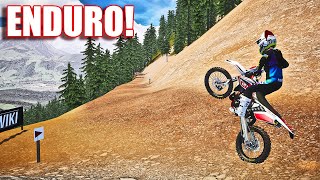 WE ATTEMPTED A GNARLY ENDURO COURSE ON THE ALL NEW ENDURO BIKES INSANE [upl. by Ecidnak249]