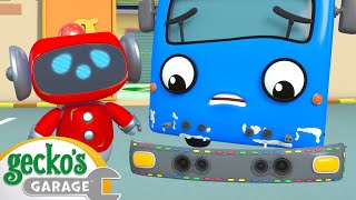 Bumper Boo Boo Battle  Geckos Garage  Cartoons For Kids  Toddler Fun Learning [upl. by Sosanna430]