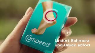 COMPEED  Blase an der Ferse  Blasenpflaster hilft  TV Spot 2018 [upl. by Marelya]