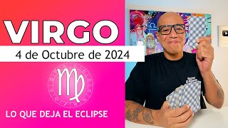 VIRGO  Horóscopo de hoy 4 de Octubre 2024 [upl. by Ingraham798]