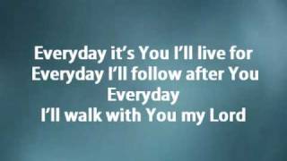 Everyday  Hillsong w lyrics [upl. by Ettezoj]