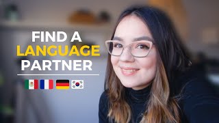 how to find a language exchange partner [upl. by Nuahsak]