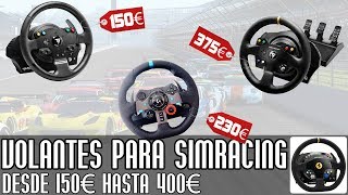 Guía de compra de volantes para simracing las mejores opciones desde 150€ hasta 400€ [upl. by Nlycaj]