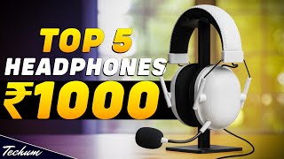 Best Wired Headphones Under 1000 2024⚡ Top Picks⚡ Top 5 Best Gaming Headphones Under 1000 [upl. by Ferd]