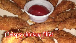 Crispy Chicken fillet  My kind of crispy chicken fillet recipe  Panlasang pinoy [upl. by Mayfield413]