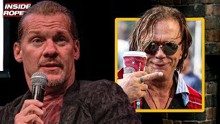 Chris Jericho SHOOTS On Why Mickey Rourke Hated Him [upl. by Nowaj300]