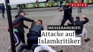 Angriff auf Islamkritiker in Mannheim [upl. by Searcy]