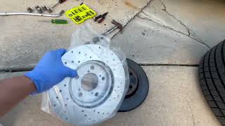 Honda odyssey brake pads and rotors maintenance [upl. by Elem]