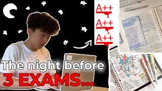 how to STUDY for an exam THE NIGHT BEFORE and still get all As [upl. by Georgeanna]