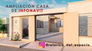 Ampliación de casa de INFONAVIT [upl. by Candida310]