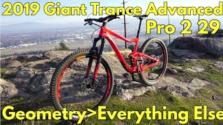 2019 Giant Trance Advanced Pro 29 2  Full Ride amp Review [upl. by Silber862]