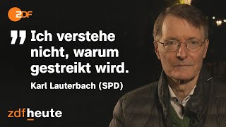 Ärzte fordern mehr Geld Warum Lauterbach kein Verständnis dafür hat  heute journal update [upl. by Eustace889]