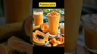 PAPAYA JUICEthekingdoyvlog fruit papaya shorts nature [upl. by Leihcey746]